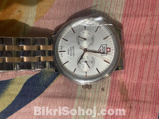 JDM military sapphire 100m watch